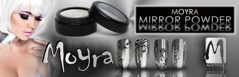 Moyra HOLO MIRROR POWDER Nr.01 Silber